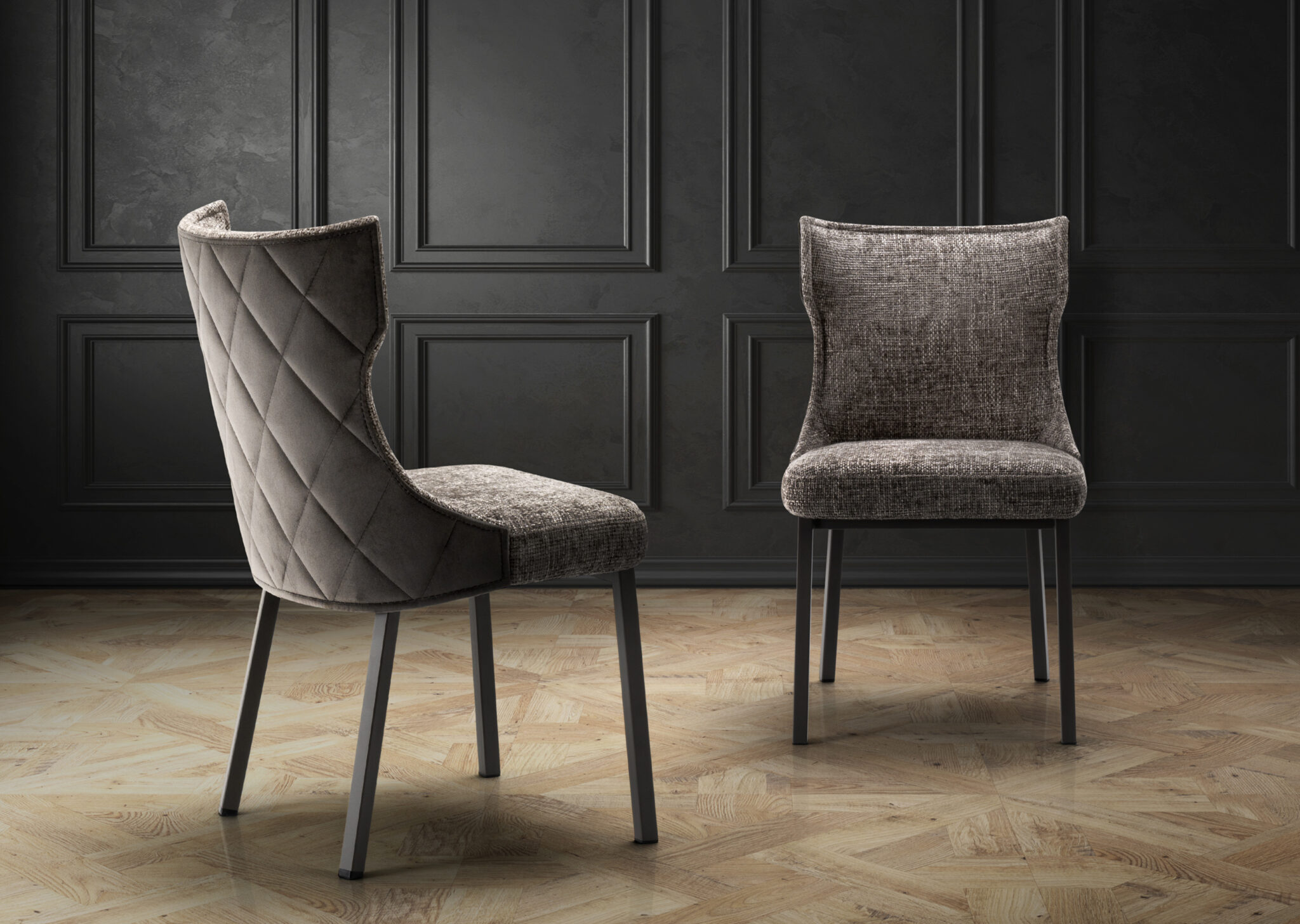 テラスチェア　LUNA DIRECTOR CHAIR 一脚　濃いグレー Chairs Luna - Trica